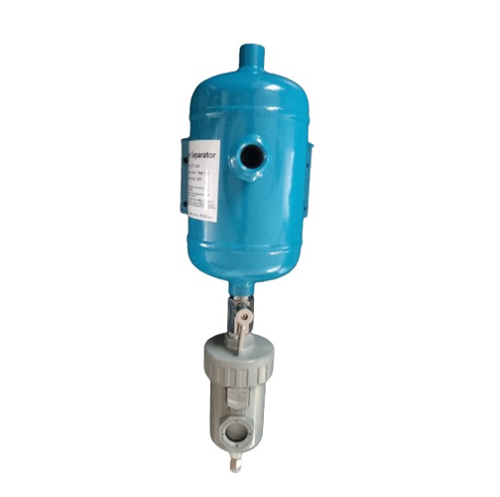 Onwoo Water Separator / Oil-Water Separator - Air-Water Separator Vertical for High Pressure (WS-GV-PT 15–32HP) Maximum working pressure 18 kg/cm2